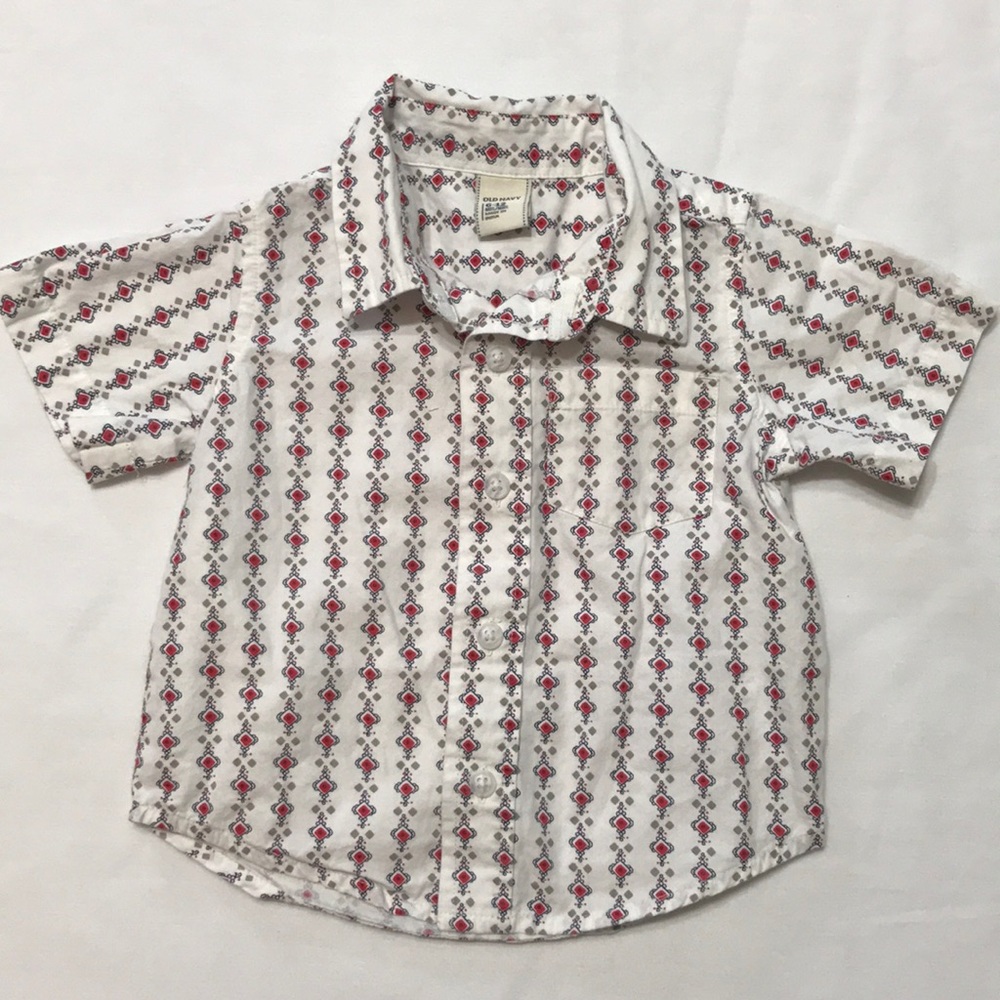 Short sleeve button down shirt
